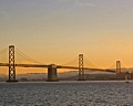 Bay Bridge at Sunset