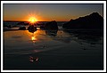 Sunset at Pescadero Beach