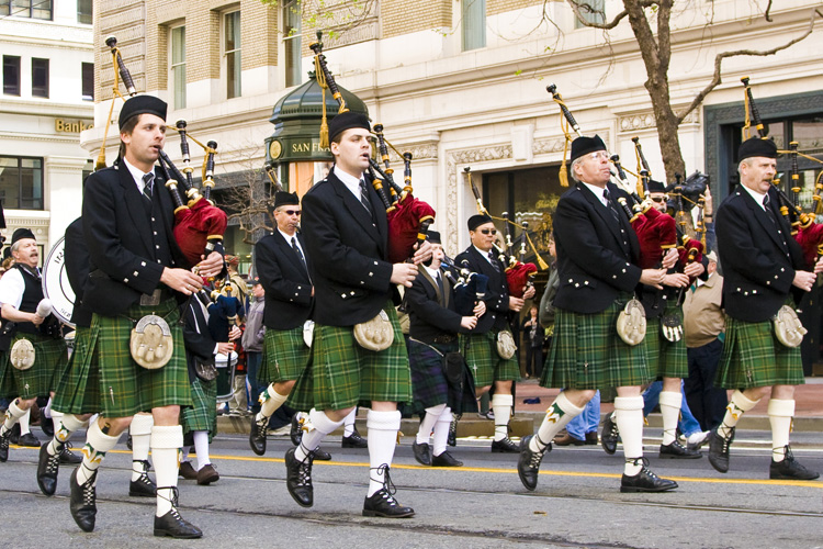 Gerry Limjuco: Bagpipers - St. Patrick's Day Parade