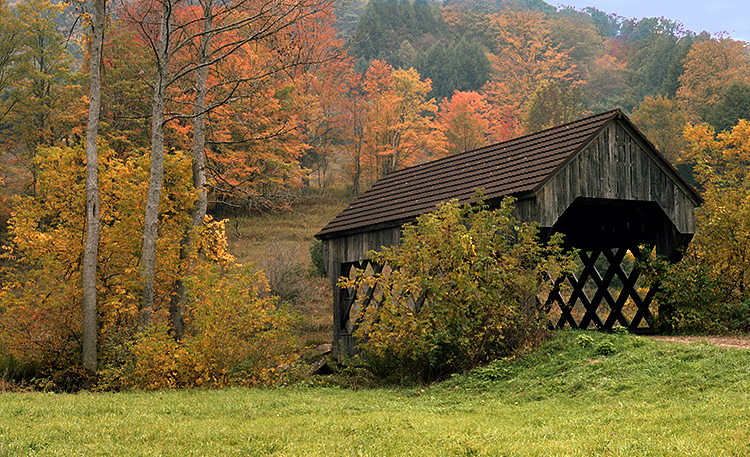 Kaz Hamano: Little Bridge in Vermont