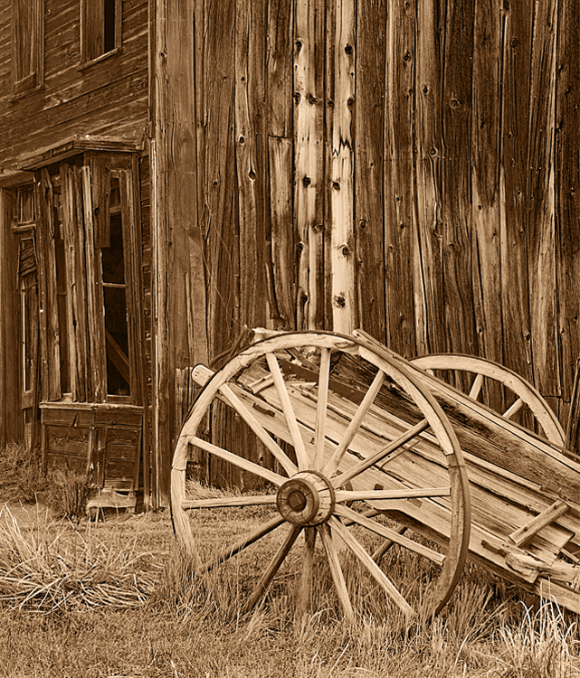 Kaz Hamano: Old Wagon at Bodie State Park